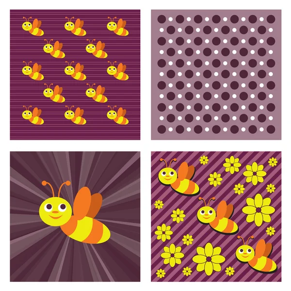 Μέλισσα φόντο... διανυσματική μορφή eps10. — Διανυσματικό Αρχείο
