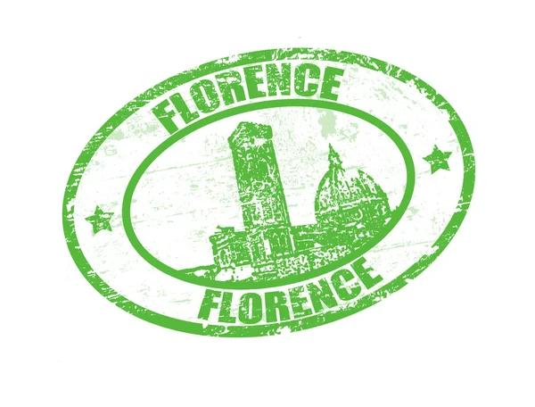 Florence stamp — Stock Vector