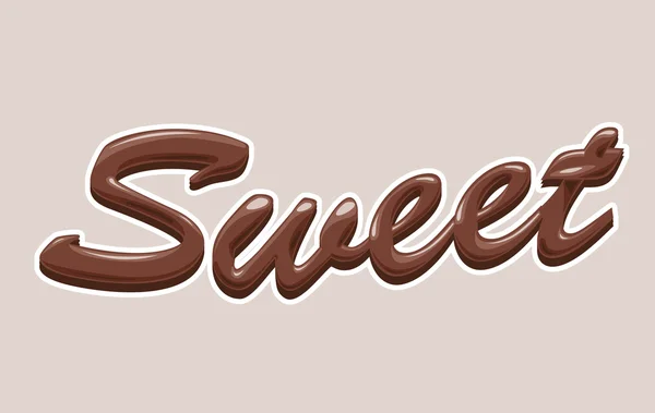 C の甘いチョコレート — ストック写真