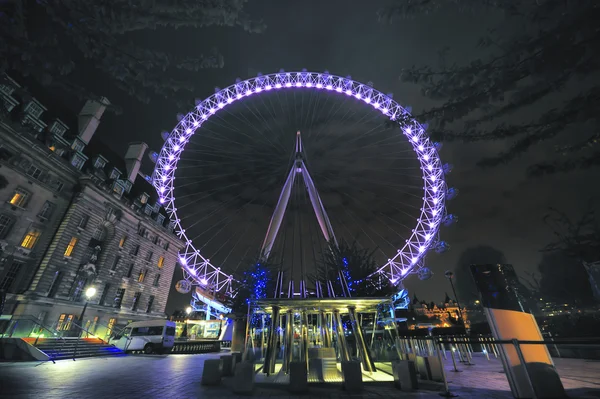 Londra nella notte — Foto Stock