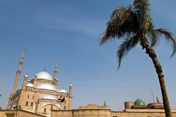 Egypt, cairo. mohammed ali mosque. outside. — Stock Photo, Image