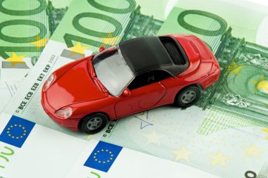 Car â‚¬ bills. car costs, financing, l clipart