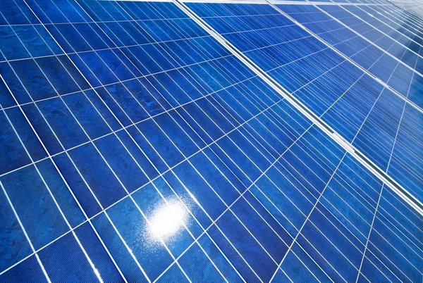 Alternativa solenergi. solenergi kraftverk — Stockfoto
