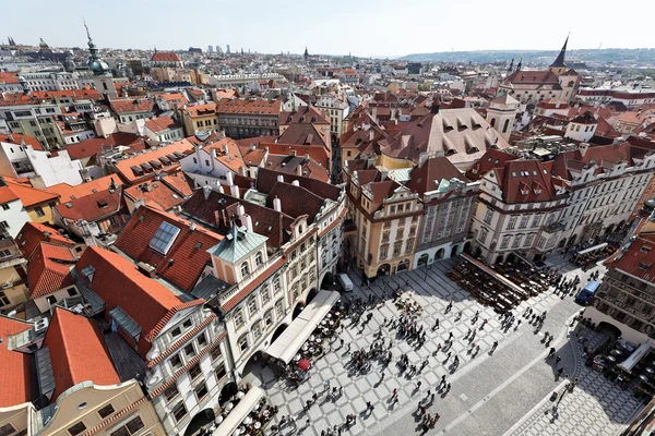 Πράγα, η πλατεία της παλιάς πόλης, αστικό τοπίο — Φωτογραφία Αρχείου