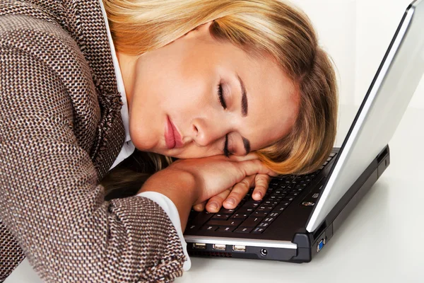 Stress and fatigue in the office — Stock Photo, Image