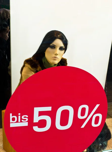 Sale 50 percent — Stock Photo, Image