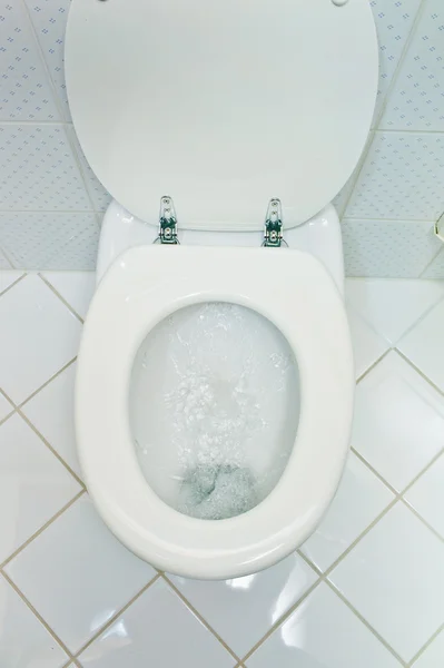 WC-ban egy háztartás — Stock Fotó