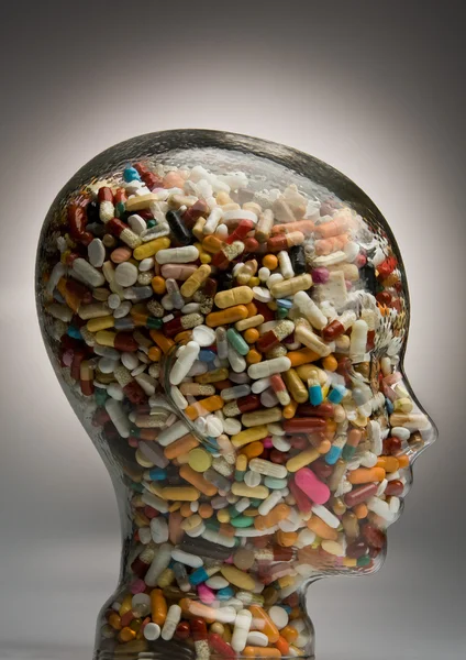 Drugs and pills to cure — Stock Photo, Image