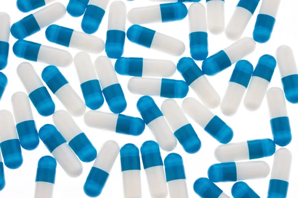Przeciwbólowe tabletki, kapsułki — Zdjęcie stockowe