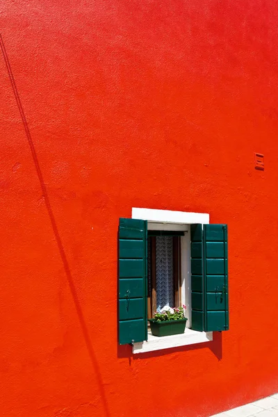 Włochy, Wenecja. Wyspy burano — Zdjęcie stockowe