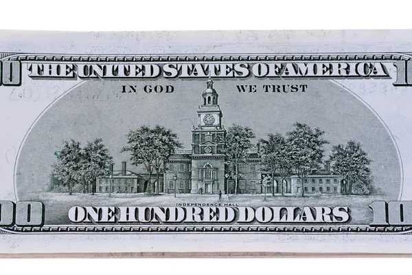 Amerických dolarů poukázky. detail — Stock fotografie