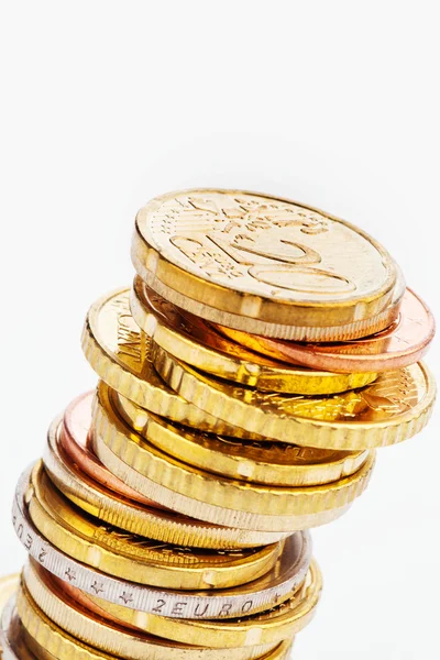 Een stapel munten — Stockfoto