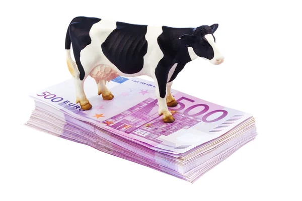 Many money € 500 banknotes — Stock Photo, Image
