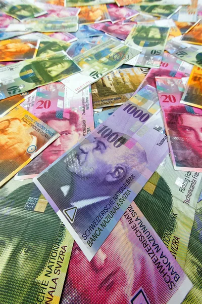 Svájci frank — Stock Fotó