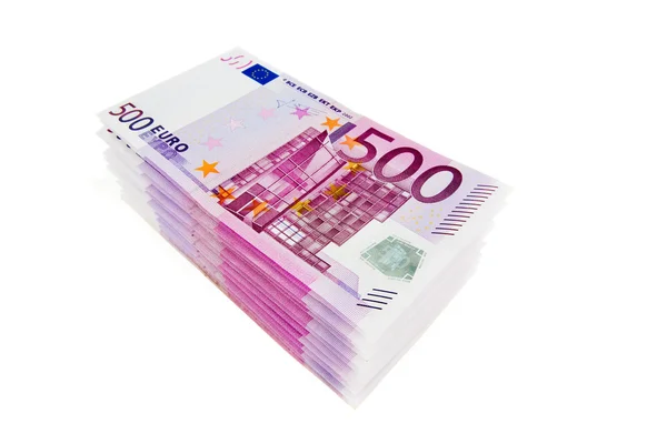 Багато євро банкнот гроші — стокове фото