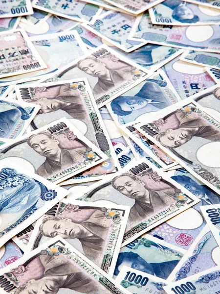 Yen faturaları Japonya — Stok fotoğraf
