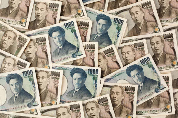 Yen-Scheine aus Japan — Stockfoto