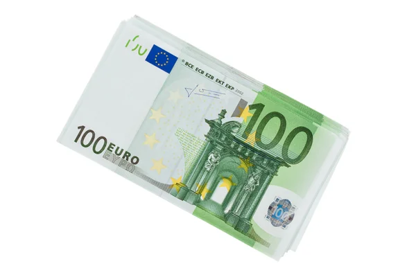 많은 유로 은행권 돈 — 스톡 사진
