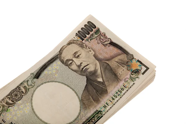 Yen facturas de Japón — Foto de Stock