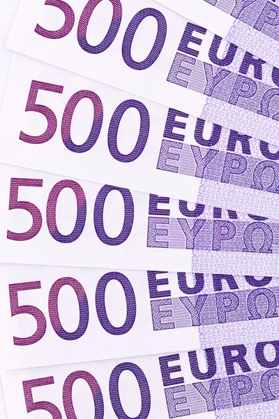 Numerosas notas de euro — Fotografia de Stock