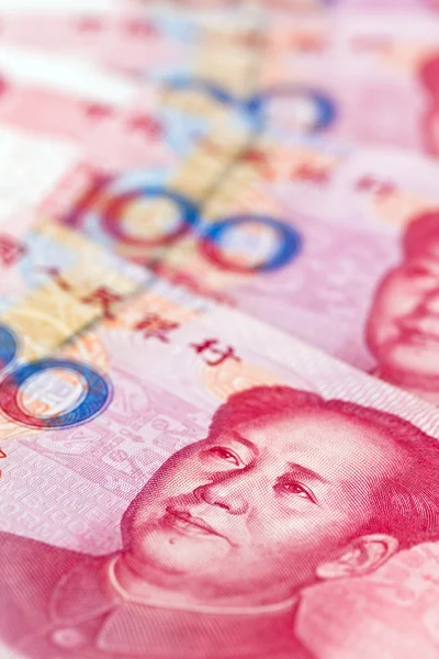 China yuan money. chinese currency — Stock Photo, Image