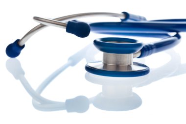 A doctor's stethoscope in hospital clipart
