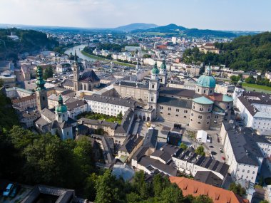 Austria, salzburg, cityscape clipart