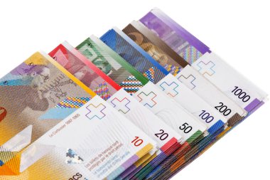 Swiss franc clipart