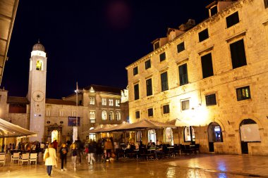 Croatia, dubrovnik, stradun clipart