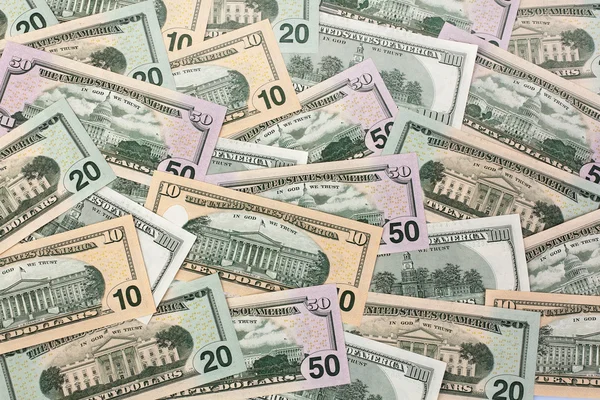 Billetes de dólar americano —  Fotos de Stock