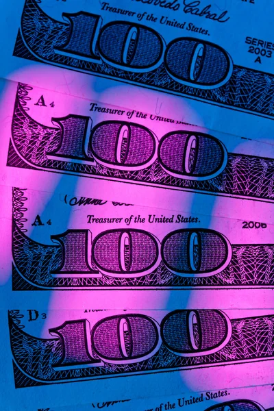 Доллары США. подробности — стоковое фото