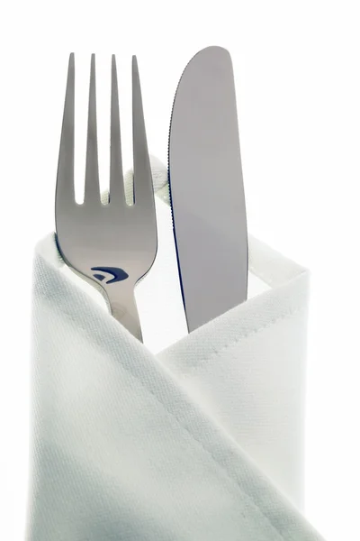 Cuchillos, tenedores y platos —  Fotos de Stock
