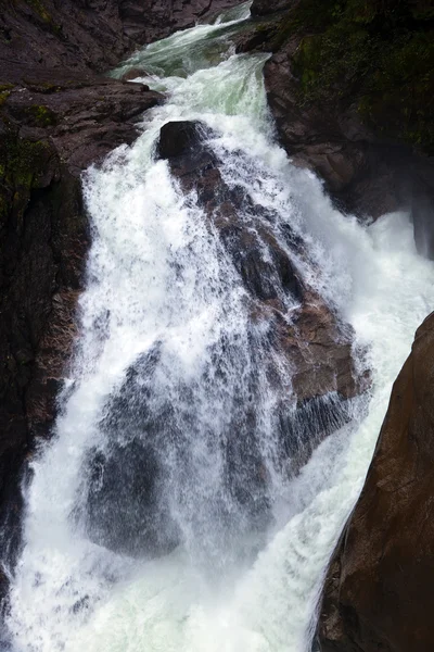 Krimmel wodospady w Austrii — Zdjęcie stockowe