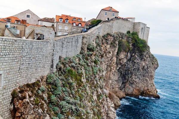 Kroatien, Dubrovnik, Stadtmauern — Stockfoto
