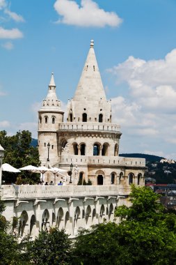 Hungary, budapest, fishermen's bastion. cityscape clipart