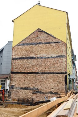 House demolition clipart