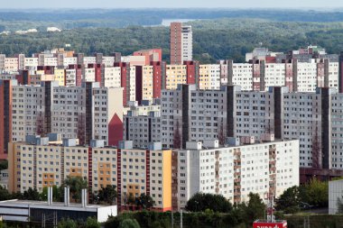 Slovakia, bratislava, homes clipart