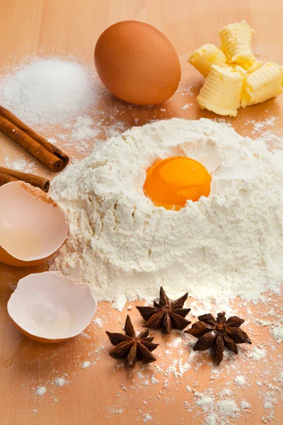 Ingredients for baking. — Stock Photo, Image