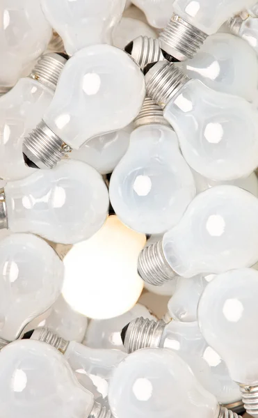 Muitas lâmpadas — Fotografia de Stock