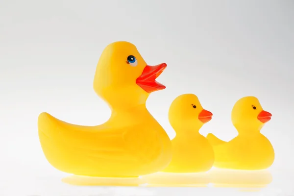 Canard jaune en plastique — Photo