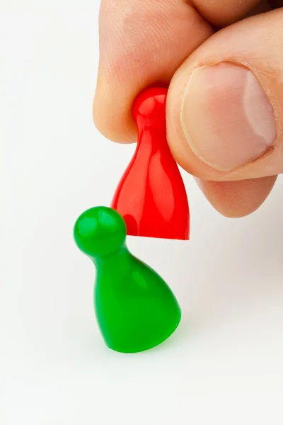 Red-green coalition government — Stock Photo, Image