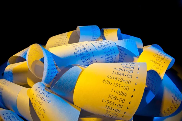 Computationally strips of a calculator — Stock Photo, Image