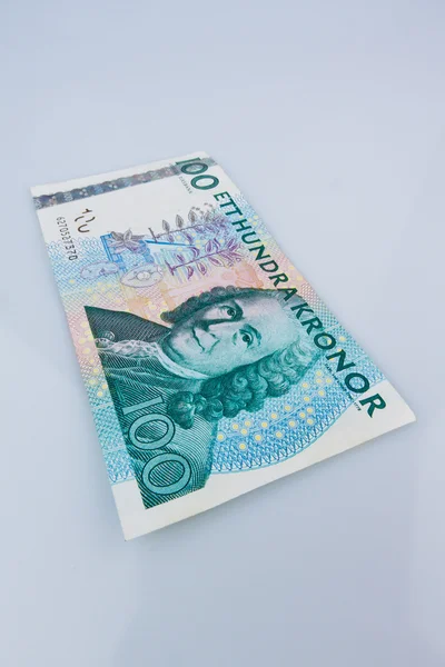 İsveçli kron. İsveç'in para birimi — Stok fotoğraf