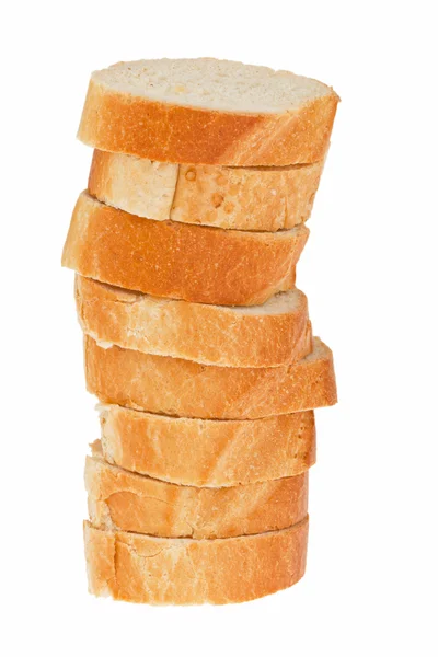 French bread slices — Stock Photo, Image