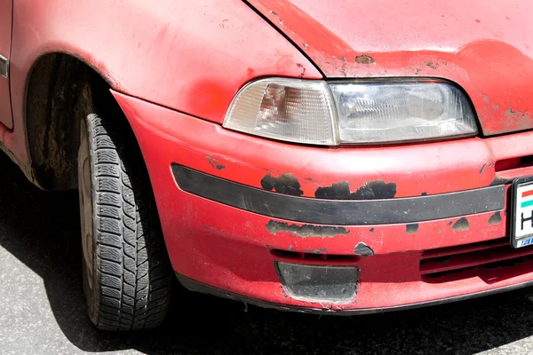 Παλιά σκουριασμένα αυτοκινήτων — Φωτογραφία Αρχείου