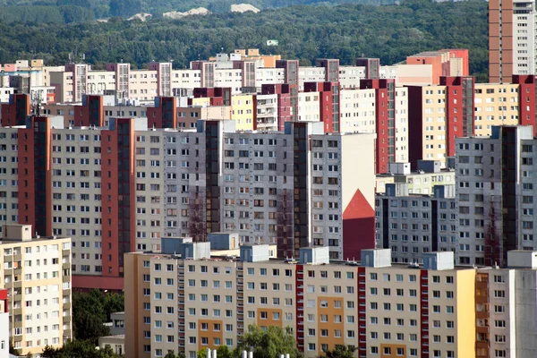 Eslováquia, Bratislava, casas — Fotografia de Stock