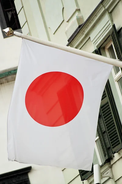 Japon bayrağı — Stok fotoğraf