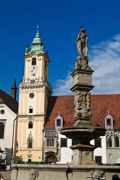 Eslovaquia, bratislava, ayuntamiento antiguo —  Fotos de Stock