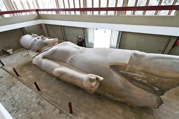 埃及的孟菲斯的拉美西斯二世雕像 — 图库照片