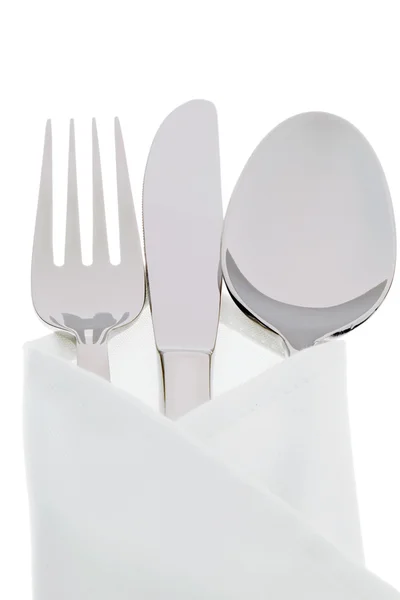 stock image Knives, forks and plates